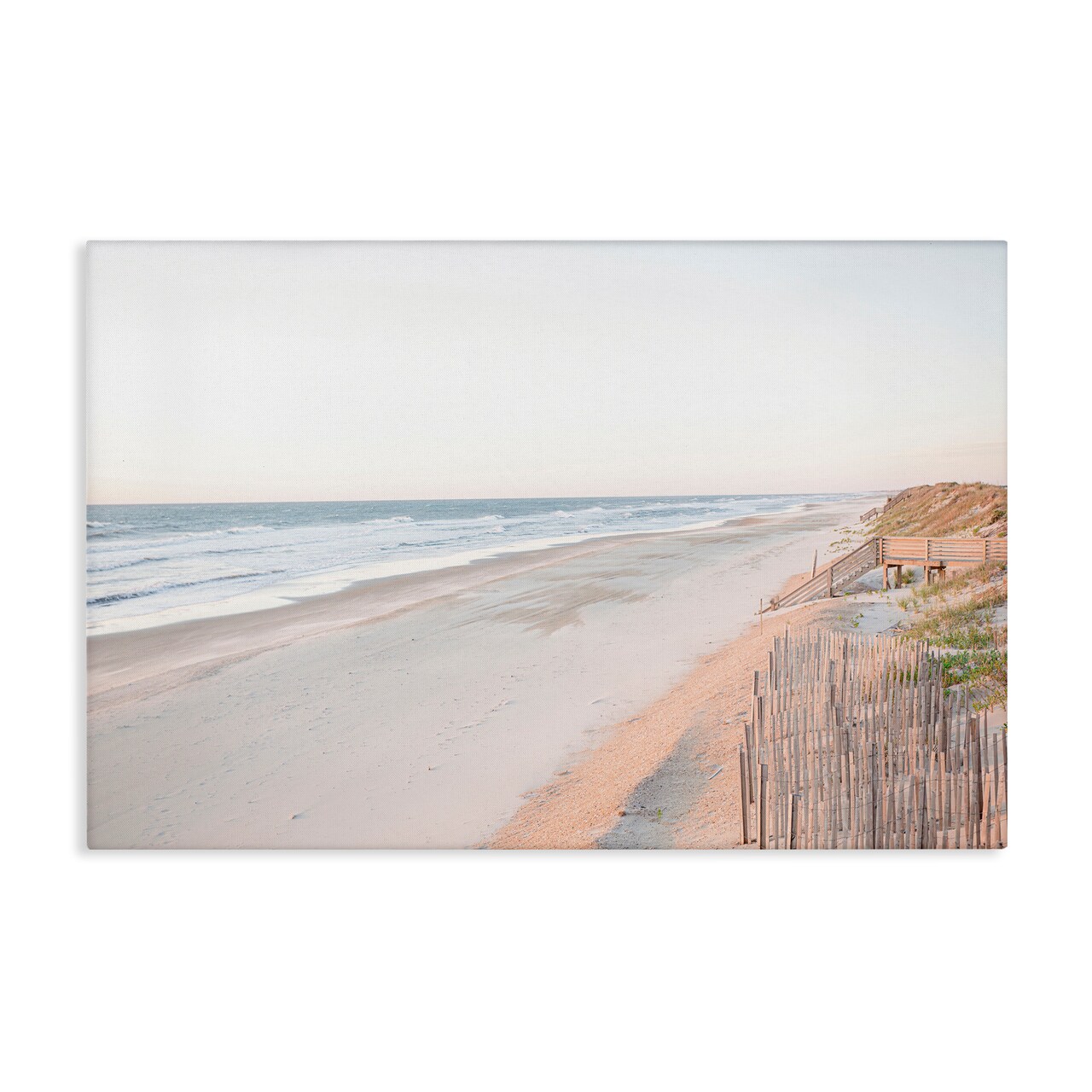 Stupell Industries Vast Beach Horizon Canvas Wall Art Design by Erin Marie